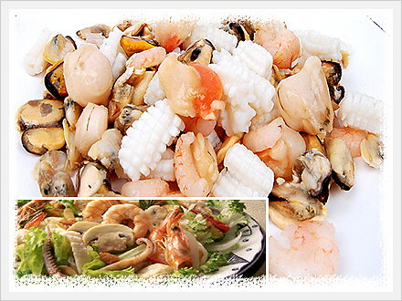 Mixed Seafoods Made in Korea